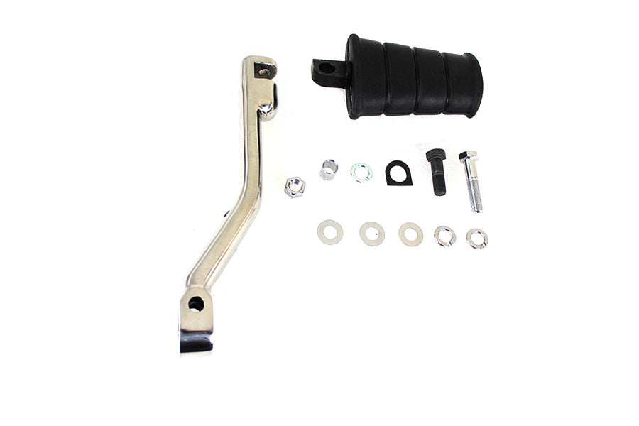 Kick Starter Assembly Polished Stainless Steel