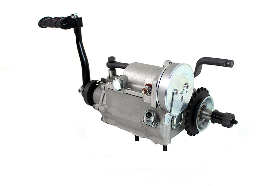 4-Speed Big Twin Transmission Assembly Natural