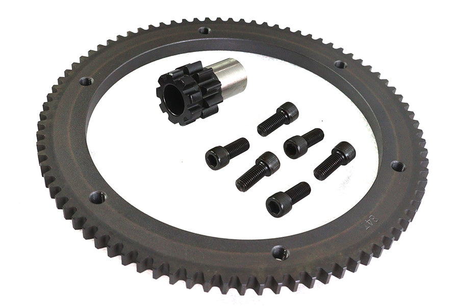 84 Tooth Clutch Drum Ring Gear Kit Chain Drive