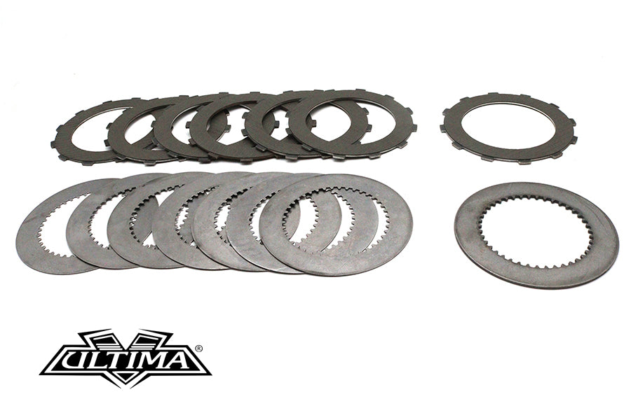 Ultima 2 Open Belt Drive Clutch Plate Set