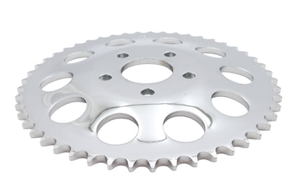 Dish Type Rear Sprocket Chrome 49 Tooth