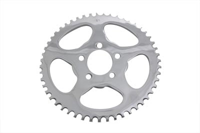 Rear Sprocket Flat Chrome 51 Tooth