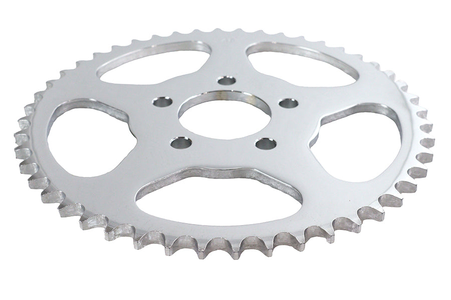 Rear Sprocket Flat Chrome 48 Tooth