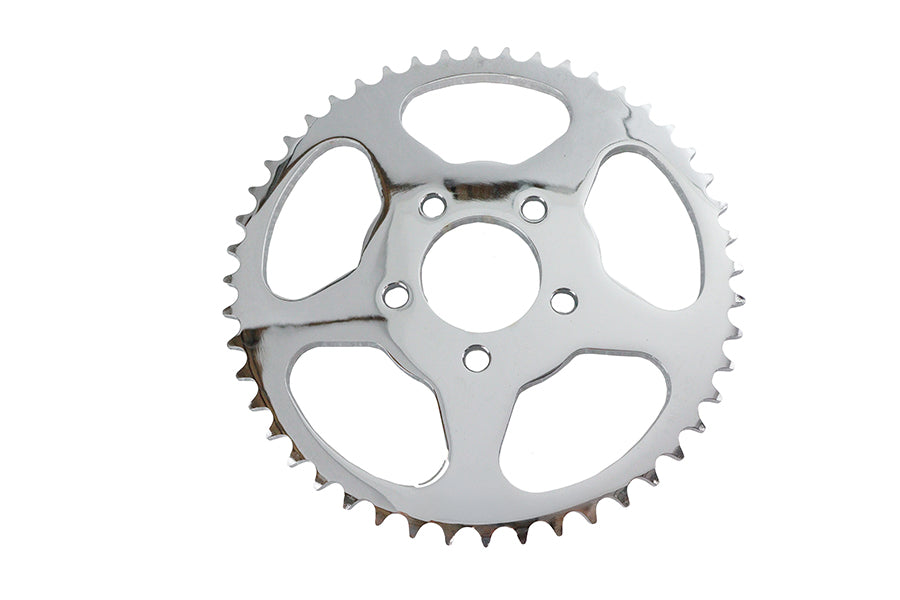 Rear Sprocket Flat Chrome 48 Tooth