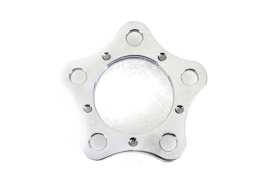 Rear Sprocket or Pulley Lock Ring Kit Chrome
