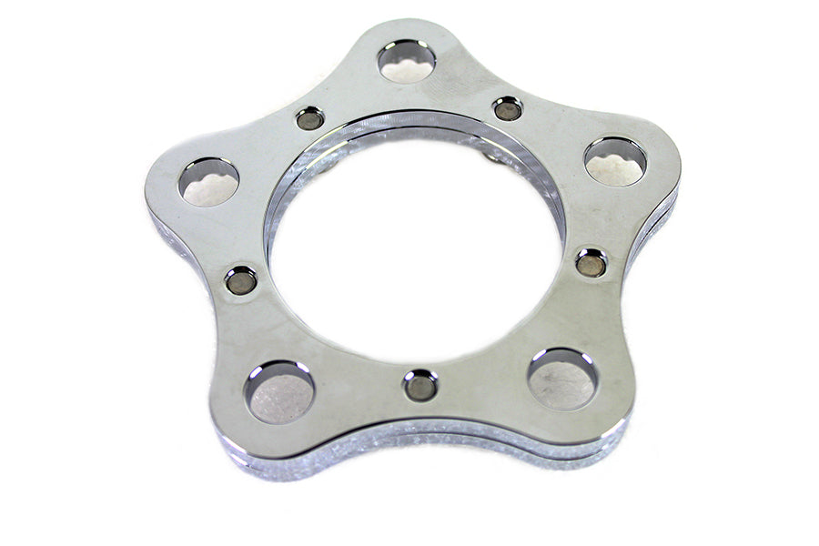 Rear Sprocket or Pulley Lock Ring Kit Chrome