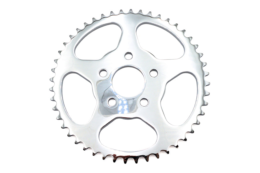 Rear Sprocket Flat Chrome 48 Tooth