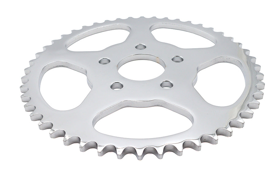 Rear Sprocket Flat Chrome 48 Tooth