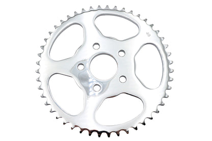 Rear Sprocket Flat Chrome 48 Tooth