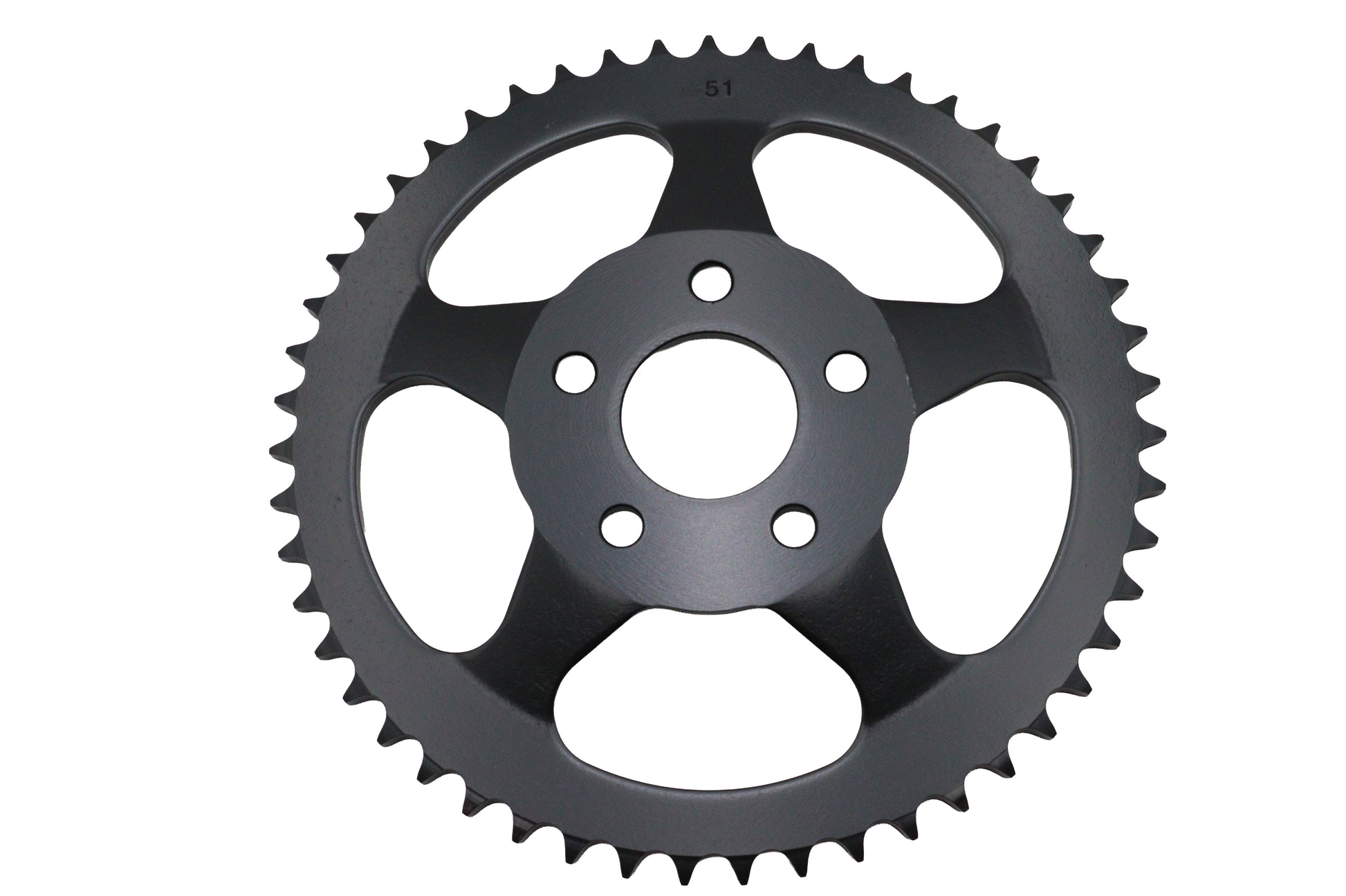 Rear Sprocket Flat Black 51 Tooth