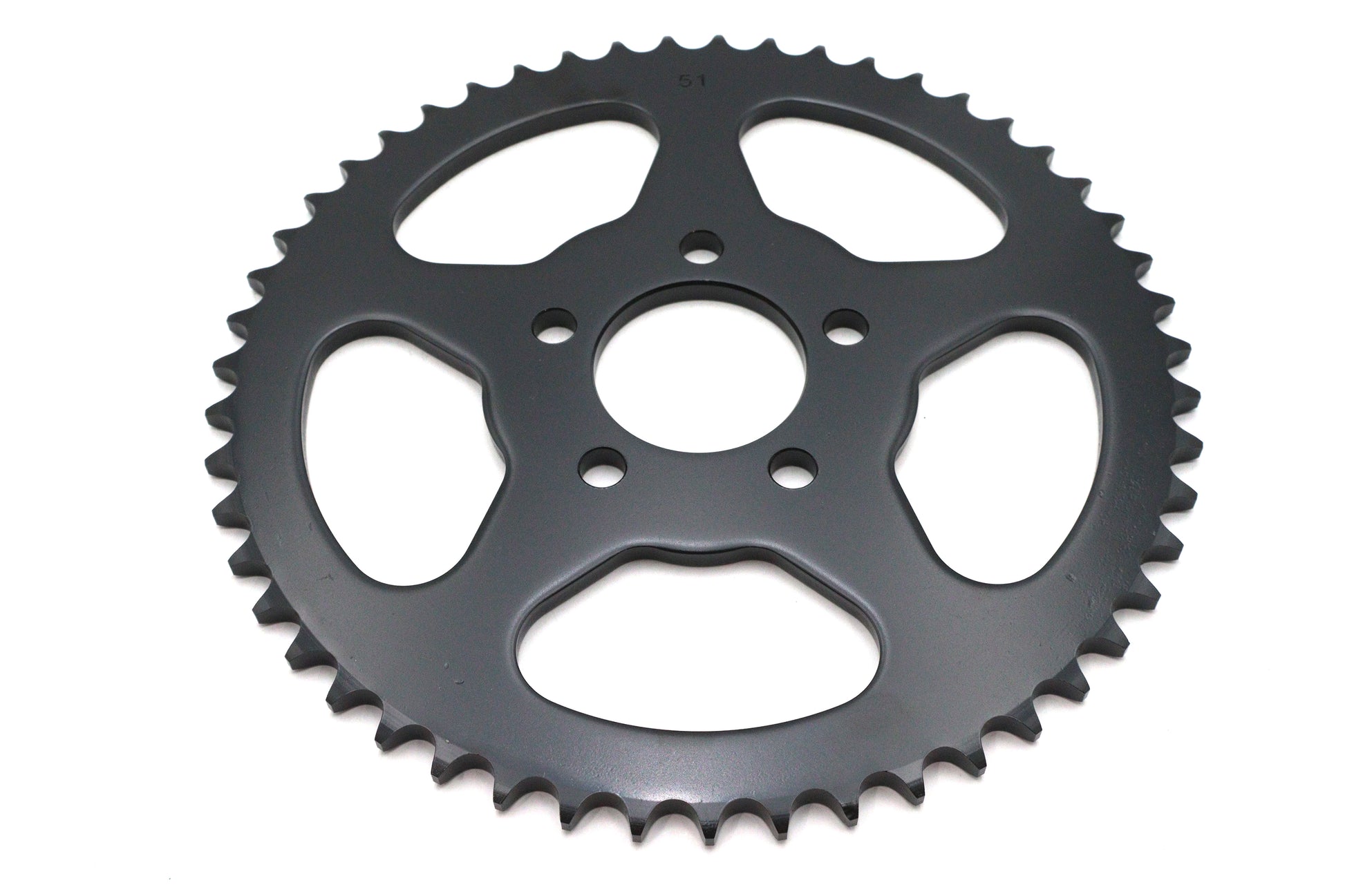 Rear Sprocket Flat Black 51 Tooth