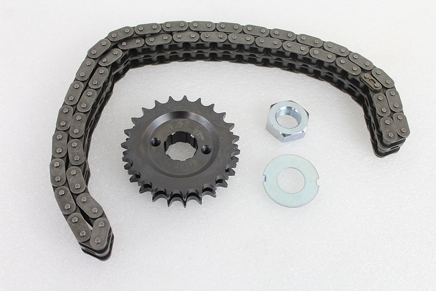 23 Tooth Spline Sprocket and Chain Kit