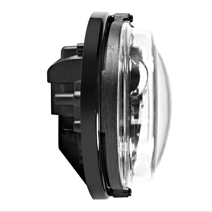 Harley® Road Glide '98-'13 Dual LED Blackout Headlight from HOGWORKZ® side