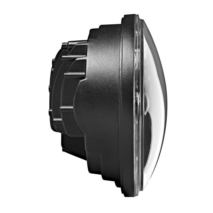 Harley® 5 3/4" Blackout LED V2™ Headlight from HOGWORKZ® side