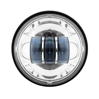 Chrome 4.5" LED Auxiliary Passing Lamps for Harley® & Indian®