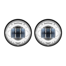 Chrome 4.5" LED Auxiliary Passing Lamps for Harley® & Indian®