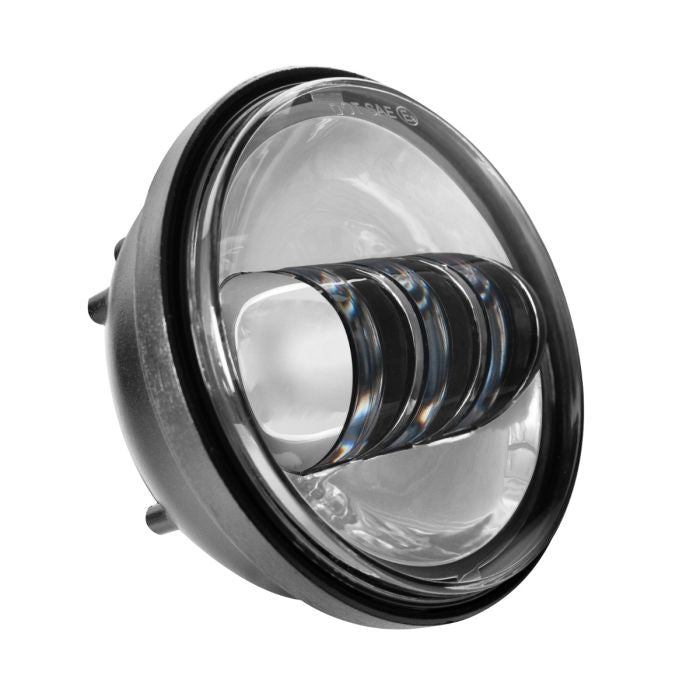 Chrome 4.5" LED Auxiliary Passing Lamps for Harley® & Indian®