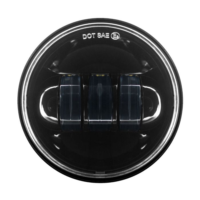 Blackout 4.5" LED Auxiliary Passing Lamps for Harley® & Indian®