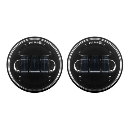 Blackout 4.5" LED Auxiliary Passing Lamps for Harley® & Indian®