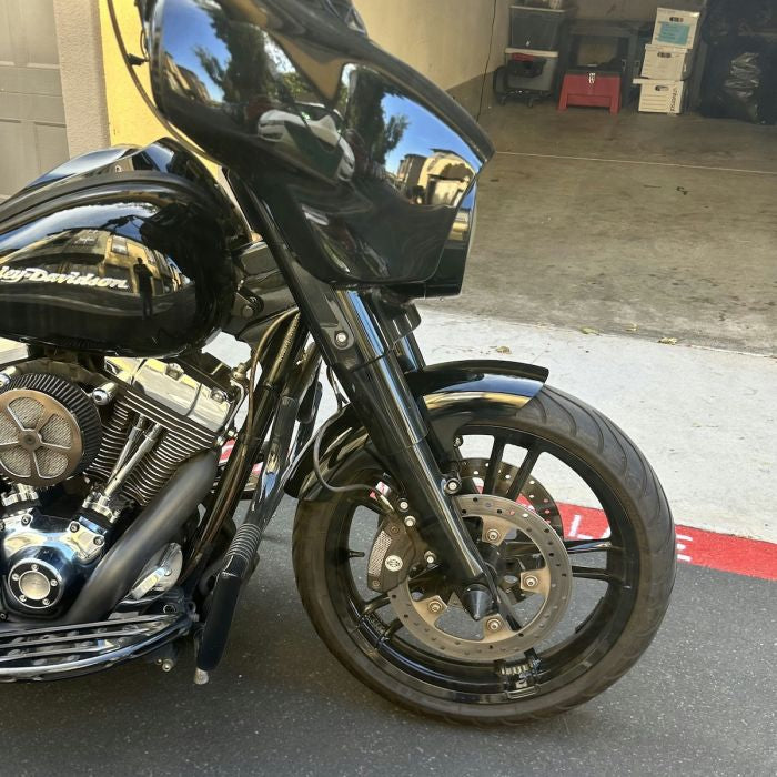 Color Matched 19" Chopped Front Fender for Harley® Touring '96-'23