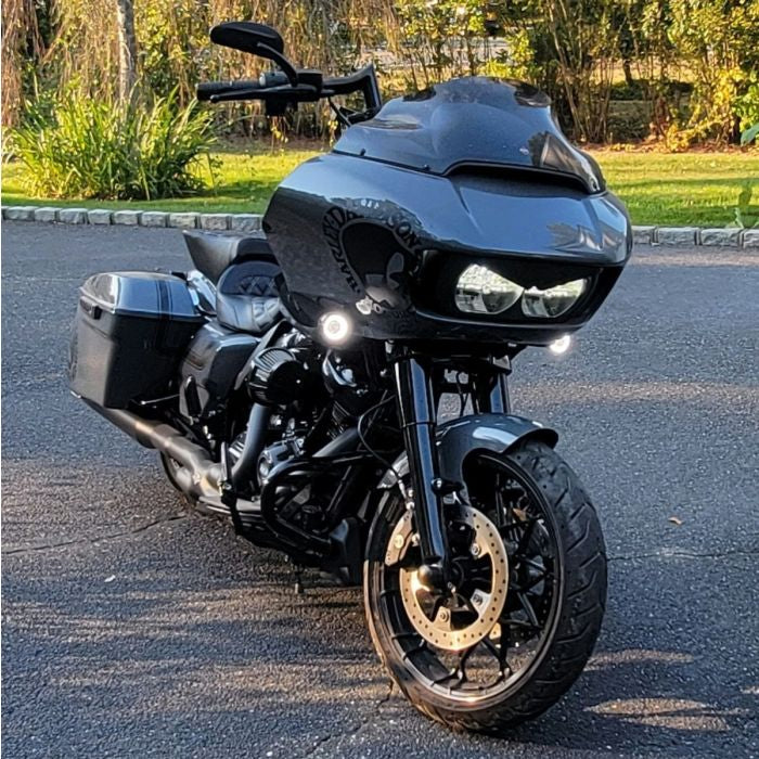 Color Matched 19" Chopped Front Fender for Harley® Touring '96-'23