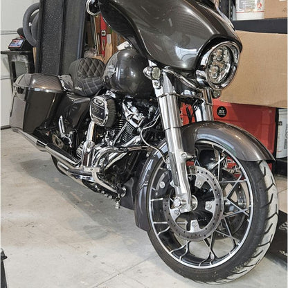 Color Matched 19" Wrapped Front Fender for Harley® Touring '96-'23