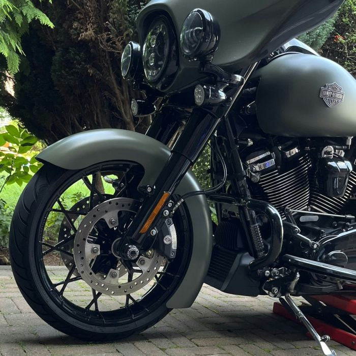 Color Matched 19" Wrapped Front Fender for Harley® Touring '96-'23