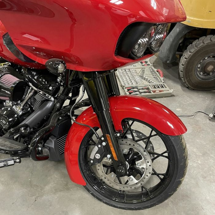 Color Matched 19" Wrapped Front Fender for Harley® Touring '96-'23