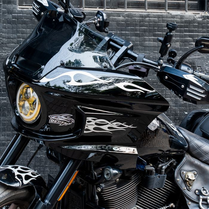 low rider st wind deflectors blue