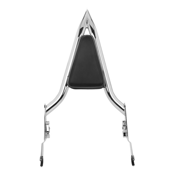 havoc sissy bar for harley in chrome