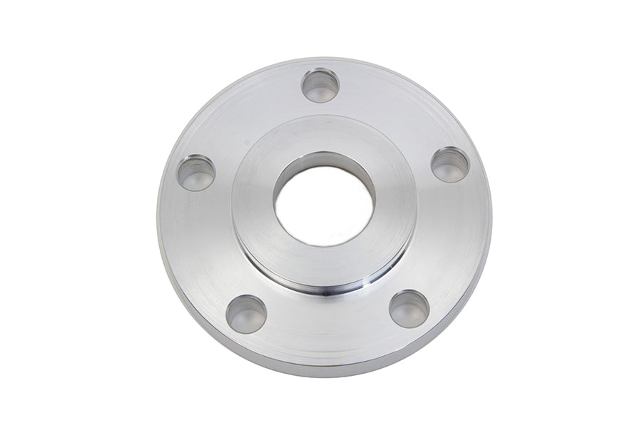 Rear Pulley Brake Disc Spacer Polished 1/2 Thickness