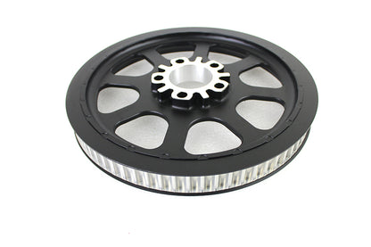 Black Rear Belt Pulley 70 Tooth