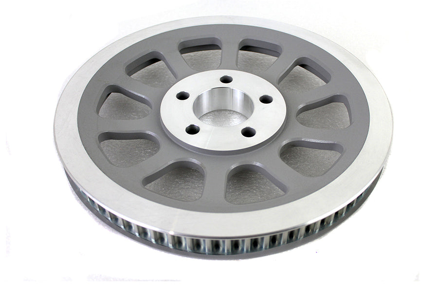 Silver Rear Belt Pulley 66 Tooth