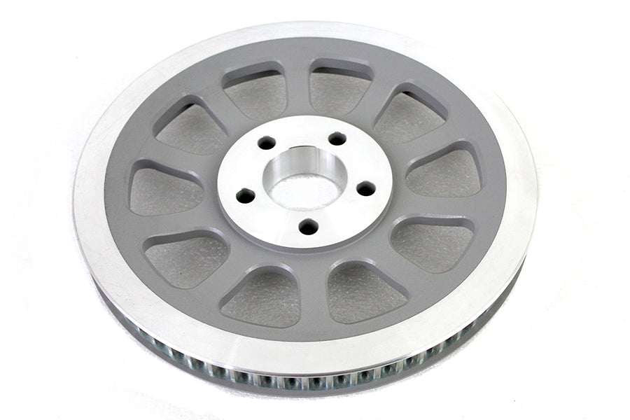 Silver Rear Belt Pulley 66 Tooth