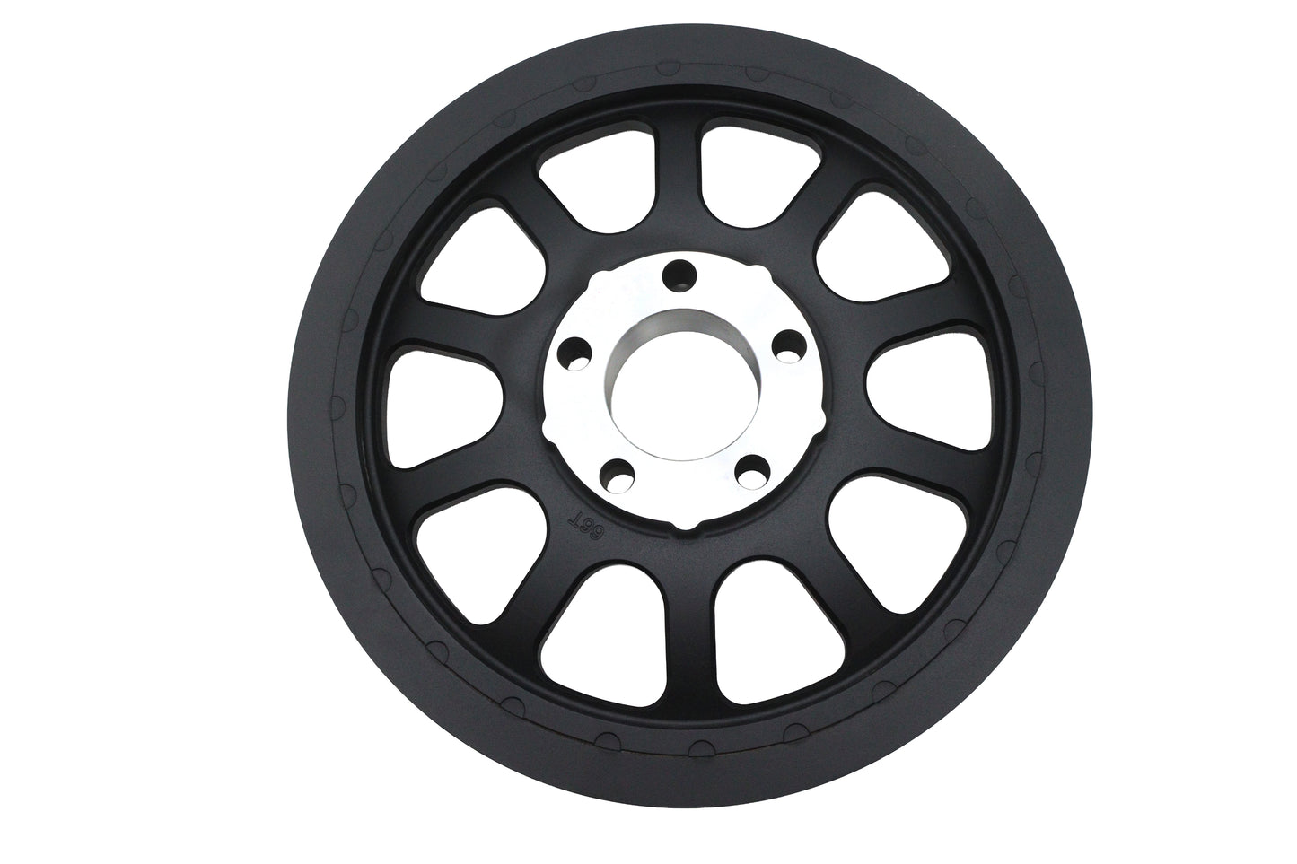 Black Rear Belt Pulley 66 Tooth