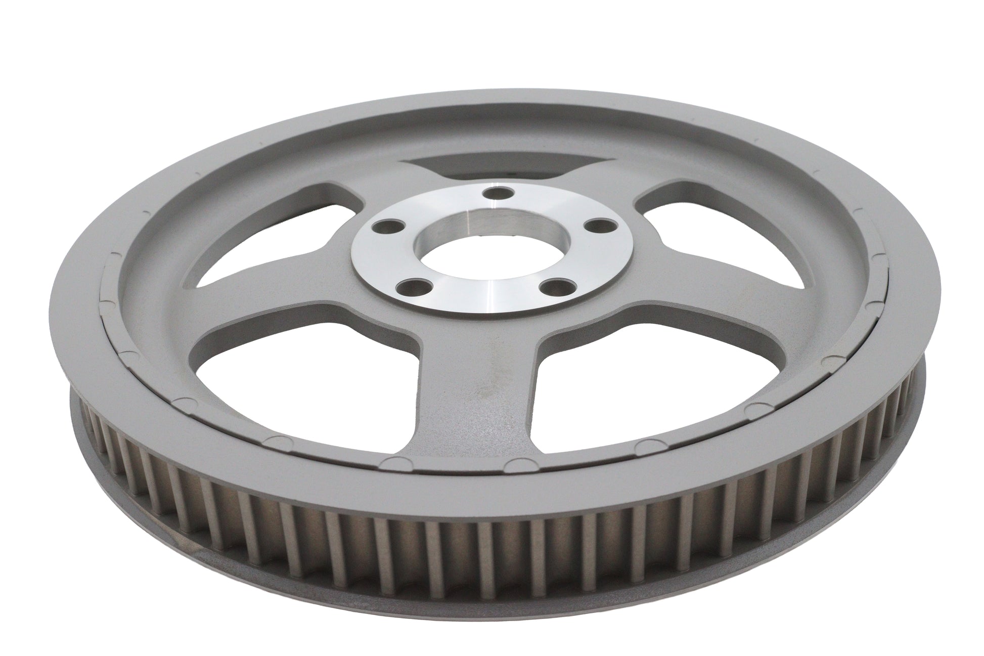 Silver Rear Belt Pulley 68 Tooth