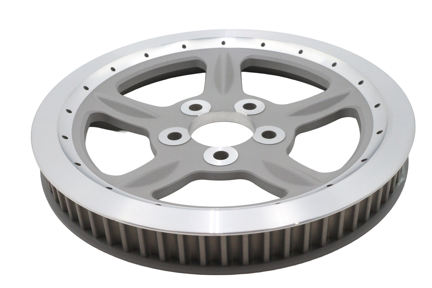 Silver Rear Belt Pulley 68 Tooth