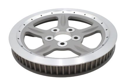 Silver Rear Belt Pulley 68 Tooth