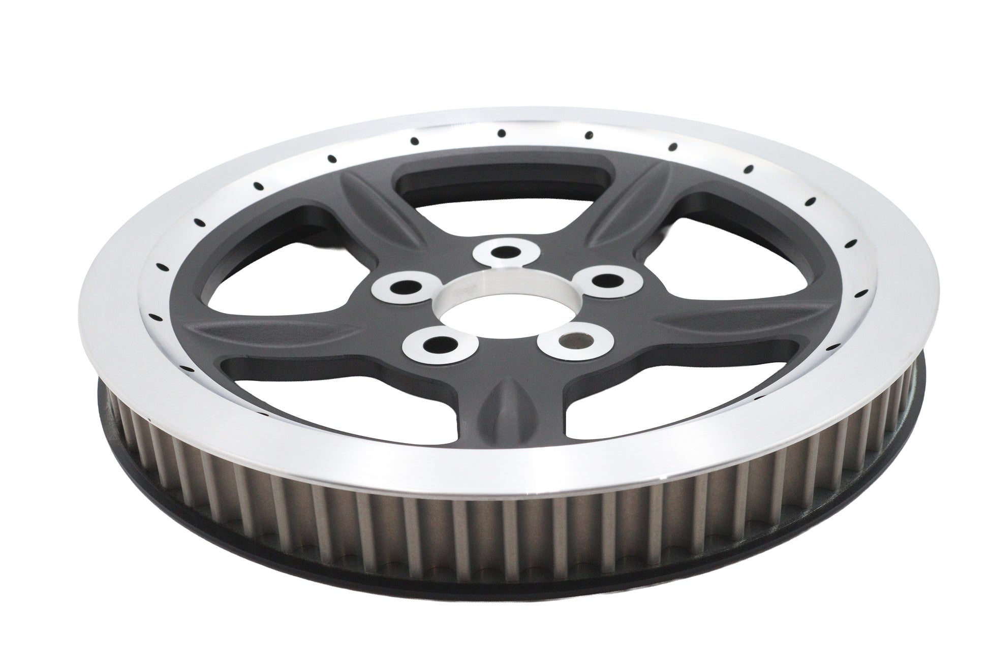 Black Rear Belt Pulley 68 Tooth