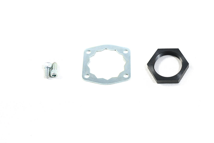 Front Belt Drive Lock Plate and Nut Kit