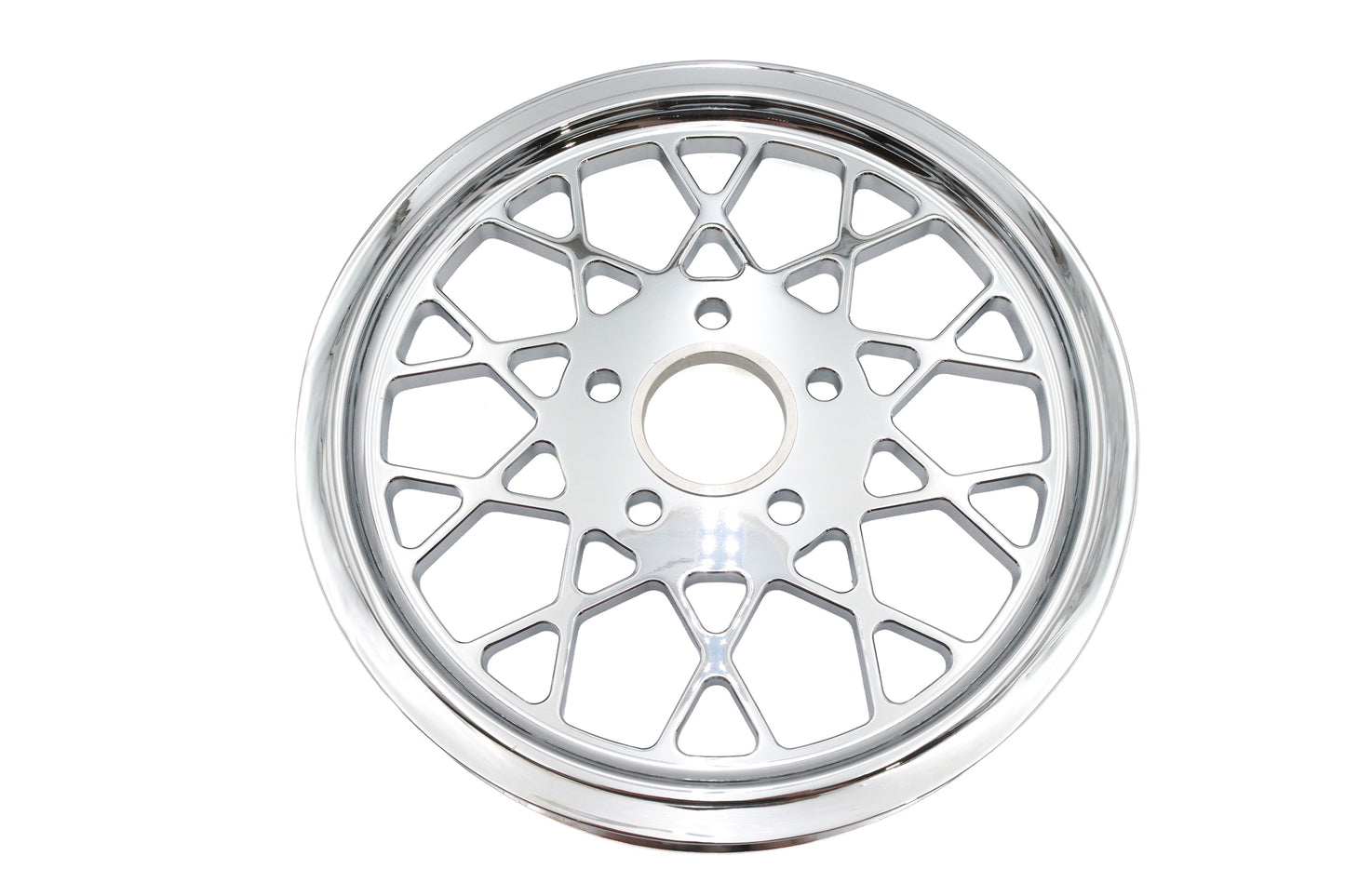 Classic Spoke Rear Drive Pulley 65 Tooth Chrome