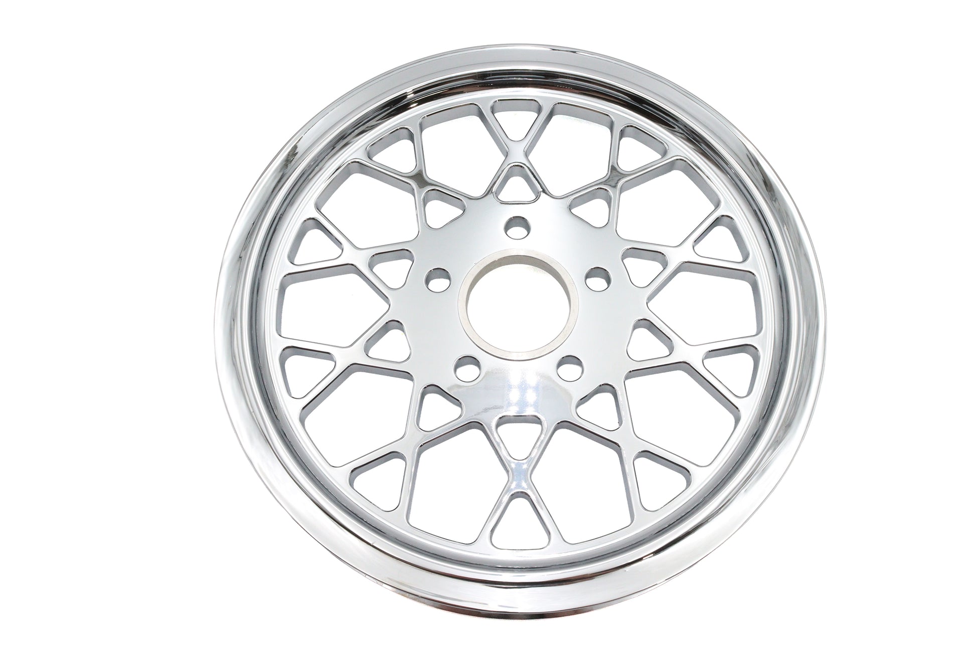 Classic Spoke Rear Drive Pulley 65 Tooth Chrome