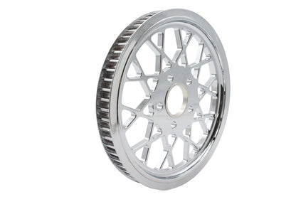Classic Spoke Rear Drive Pulley 65 Tooth Chrome
