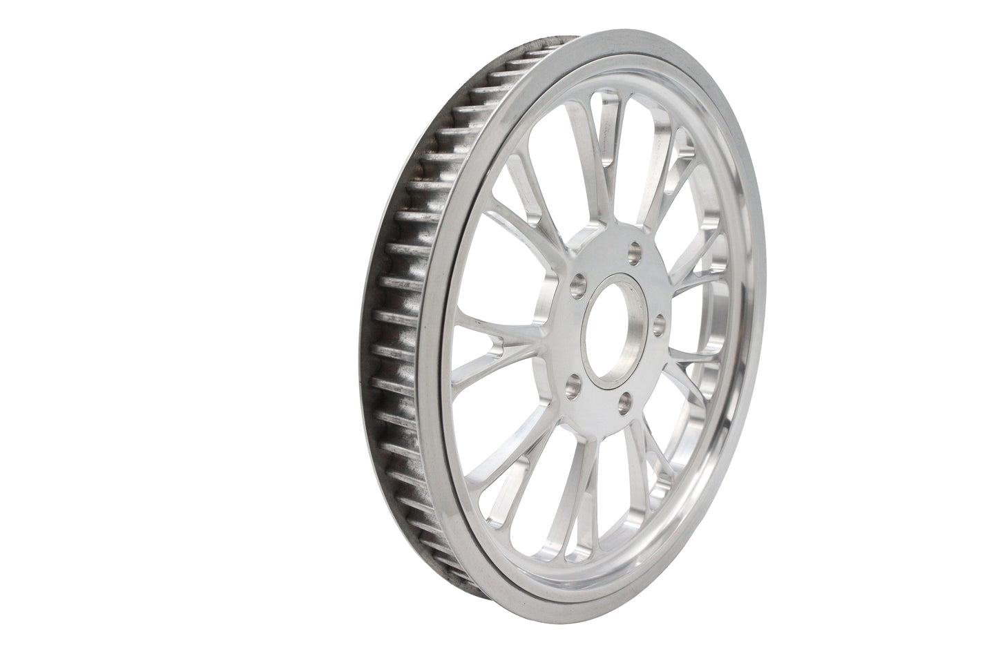 Manhattan Rear Drive Pulley 65 Tooth Polished