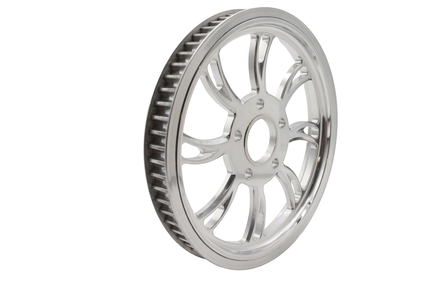 Vortex Rear Drive Pulley 65 Tooth Polished