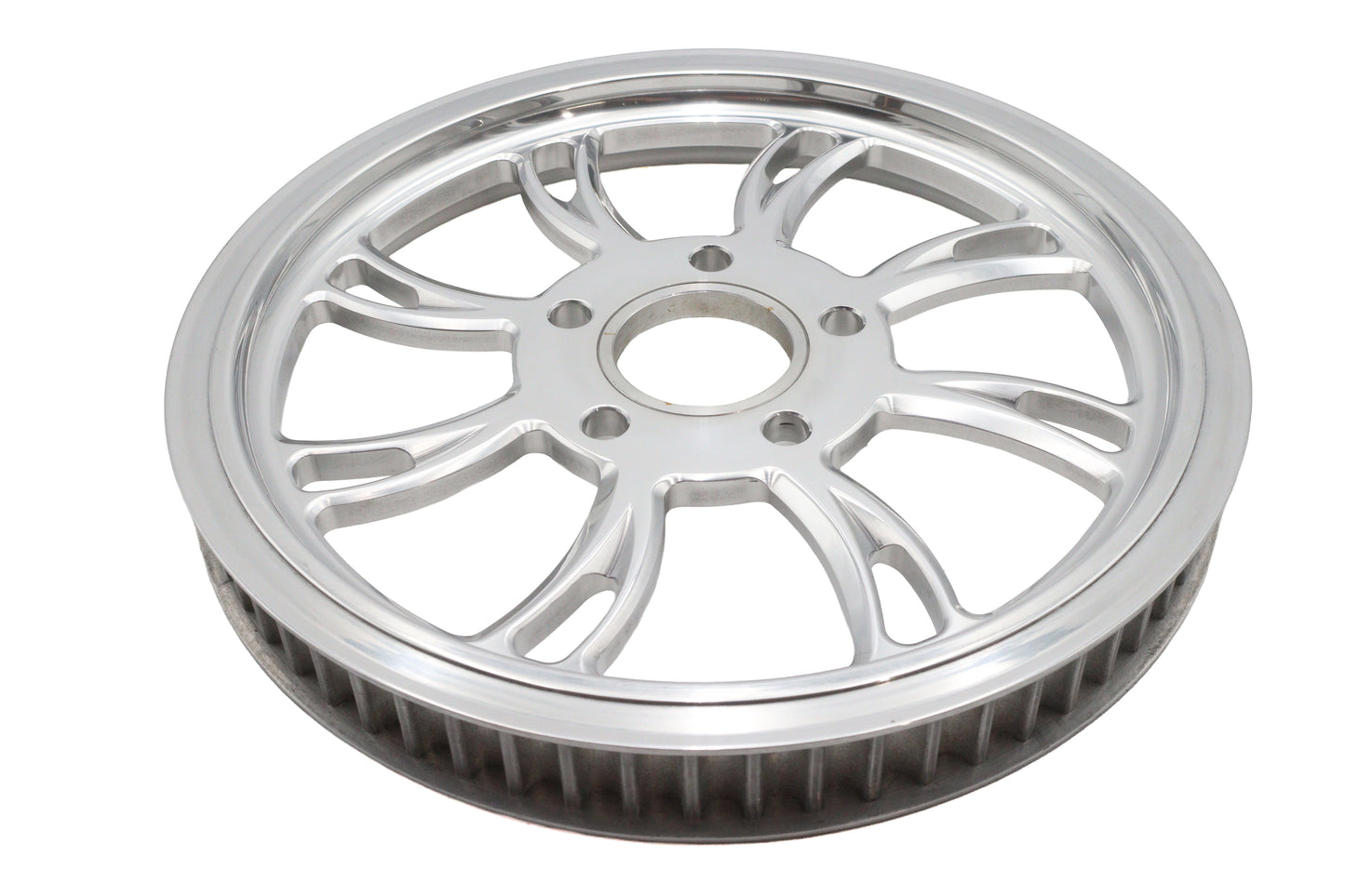 Vortex Rear Drive Pulley 65 Tooth Polished
