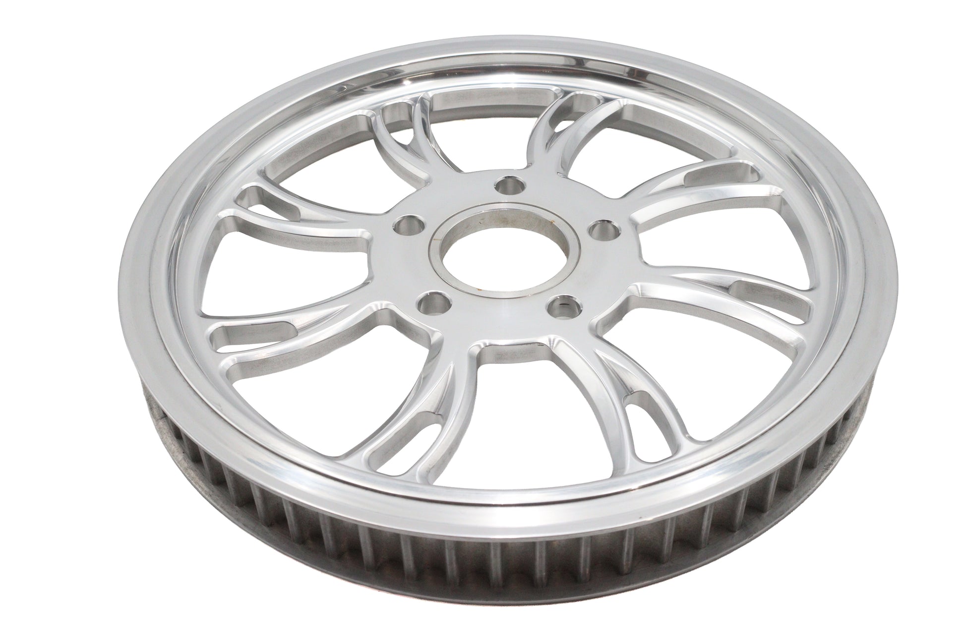 Vortex Rear Drive Pulley 65 Tooth Polished