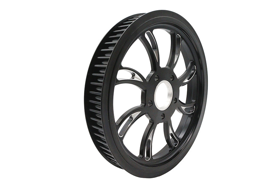 Vortex Rear Drive Pulley 70 Tooth Black Cut