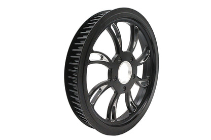 Vortex Rear Drive Pulley 70 Tooth Black Cut