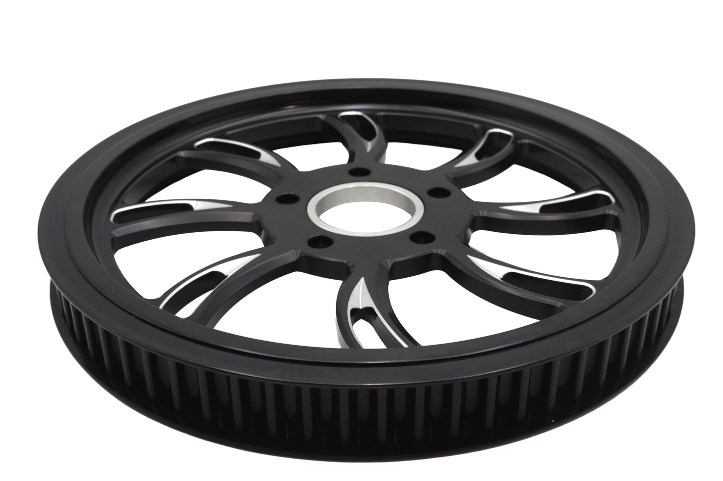 Vortex Rear Drive Pulley 70 Tooth Black Cut